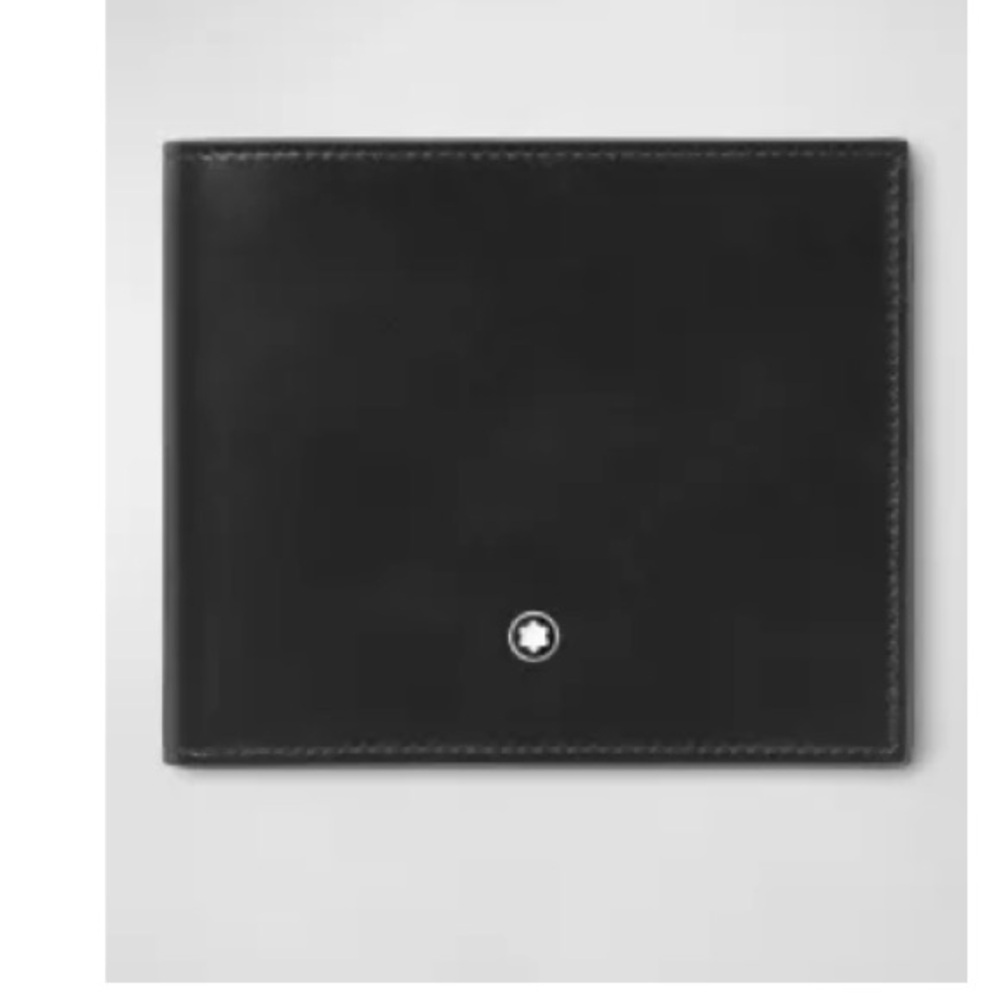 Mont Blanc Black Leather  wallet